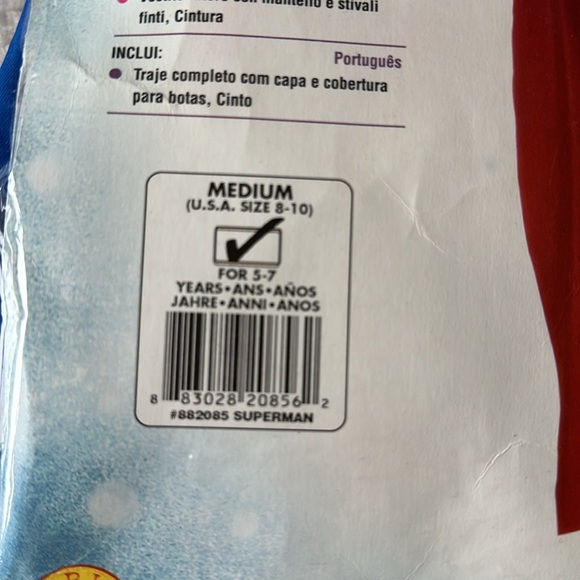 Halloween Superman costume for kids - Picture 10 of 10